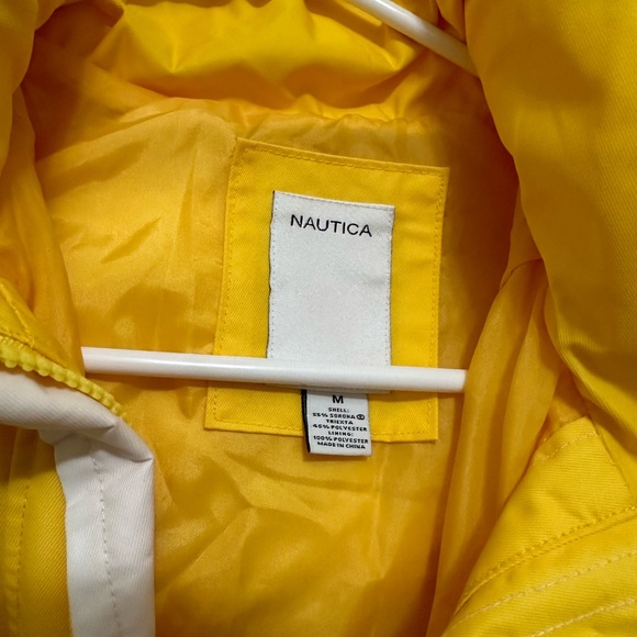 Nautica Women’s Rain Jacket - Yellow - Size M - Picture 4 of 4